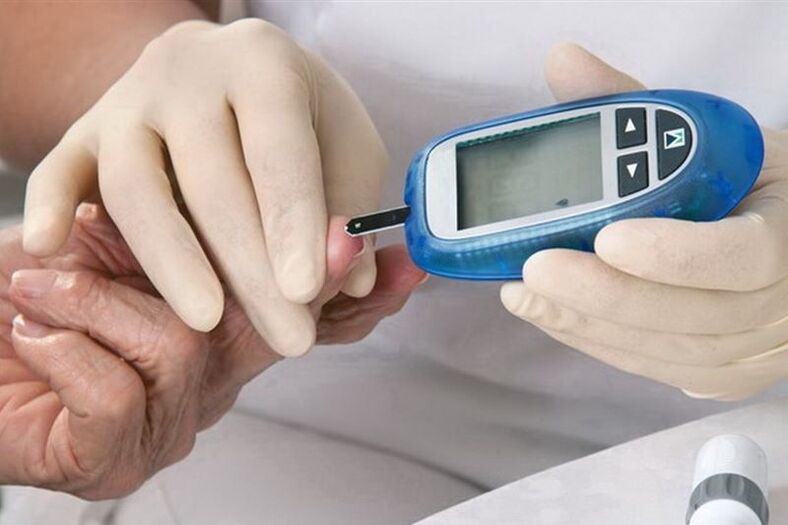 prise de sang pour mesurer le sucre dans le diabète